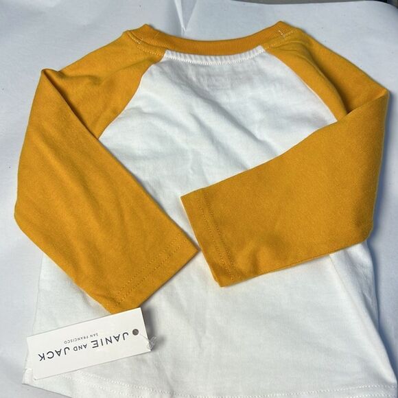 Janie and Jack 100049457 Football Raglan Tee NWT size 6-12 months - Picture 7 of 7